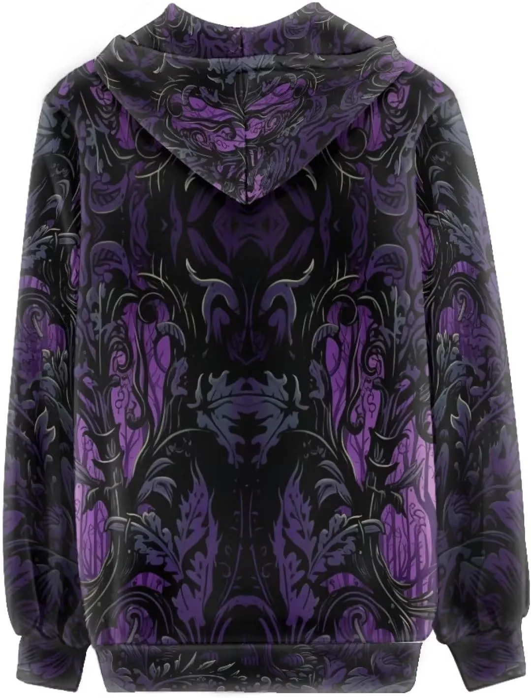 Zip Up Hoodie for Women Lightweight Fall Jacket Streetwear Oversized Hooded Sweatshirts for Teen Girls