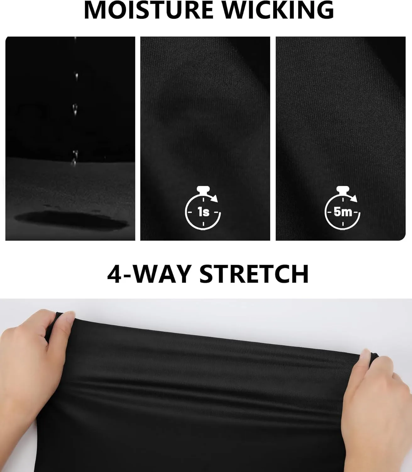 ZITY Mens Golf Shirt Short Sleeve Sport Moisture Wicking Performance Print Golf Polo Shirts for Men Collared Casual T-Shirt